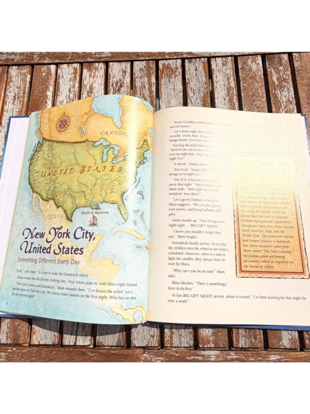 Hanukkah Around World Tami Lehman-Wilzig Childrens Book Games Recipes Ex Library